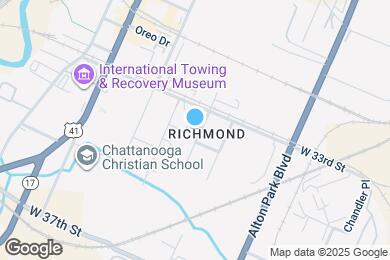 Map image of the property - 3311 Tarlton Ave