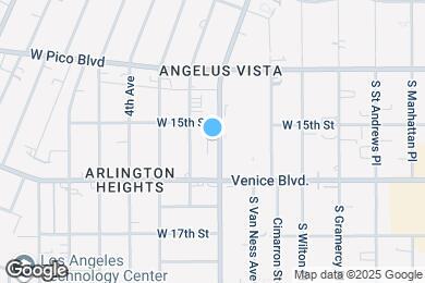 Map image of the property - 1521 Arlington Ave