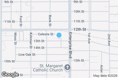 Map image of the property - 1039 13th St