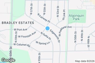Map image of the property - 7745 N Edgeworth Dr
