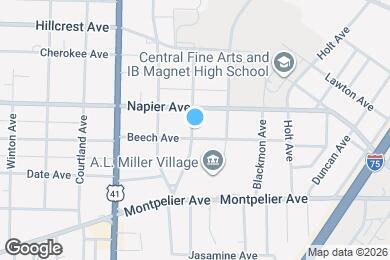Map image of the property - 2389 Beech Ave
