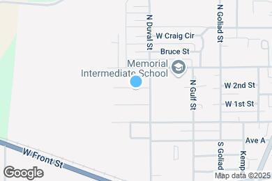 Map image of the property - 1207 W 2nd St