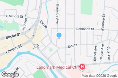 Map image of the property - 53 Burnside Ave