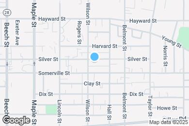 Map image of the property - 603 Silver St