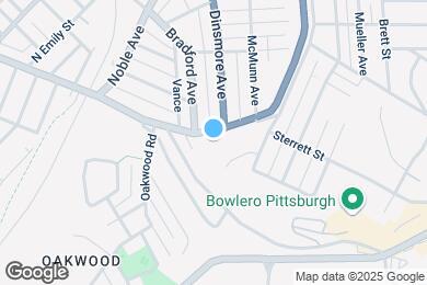 Map image of the property - 1749 Crafton Blvd