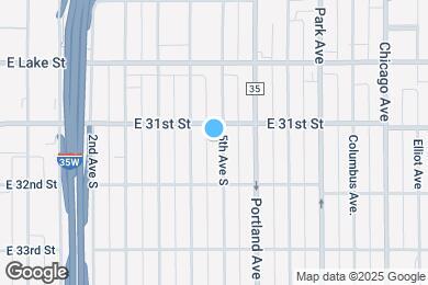 Map image of the property - 3112 5th Ave S