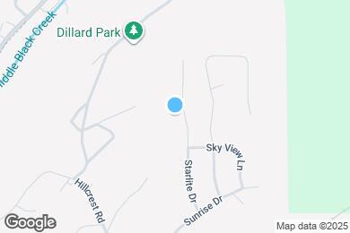 Map image of the property - 695 Starlite Dr