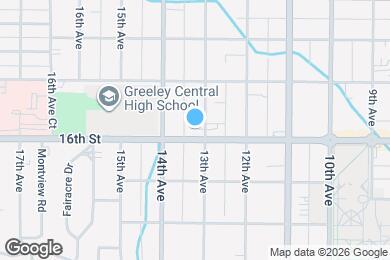 Map image of the property - 1545 13th Ave