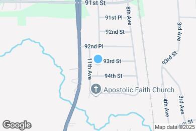 Map image of the property - 1075 93rd St