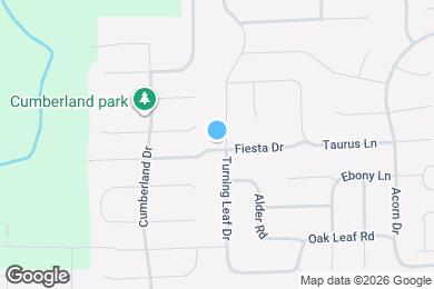 Map image of the property - 1802 Turning Leaf Dr