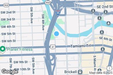 Map image of the property - Flow Brickell