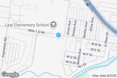 Map image of the property - 1513 W B St