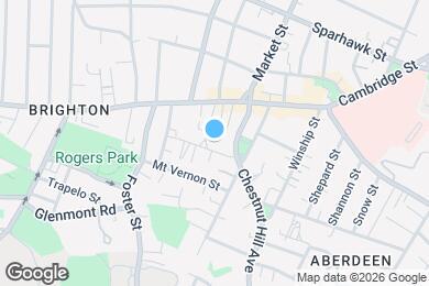 Map image of the property - 36 Dighton St