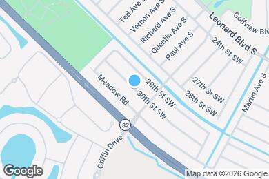 Map image of the property - 4867 30th St SW
