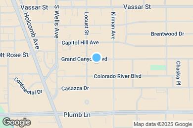Map image of the property - 530 Grand Canyon Blvd