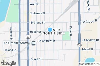 Map image of the property - 820 Hagar St