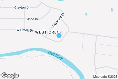 Map image of the property - 609 W Creek Dr