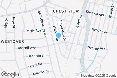 Map image of the property - 807 Hill Top Dr