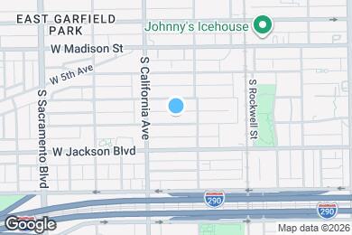 Map image of the property - 2726 W Adams St