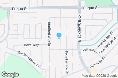 Map image of the property - 10922 Cayman Mist Dr
