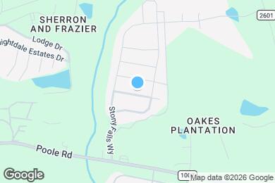 Map image of the property - 4906 Boulder Falls Ct