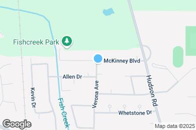 Map image of the property - 301 McKinney Blvd