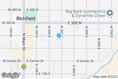 Map image of the property - 250 E 170 N