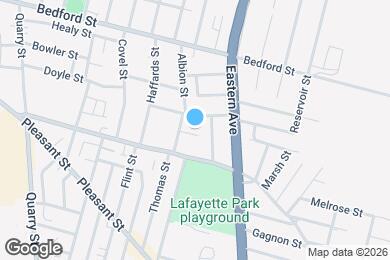 Map image of the property - 28 Lexington St