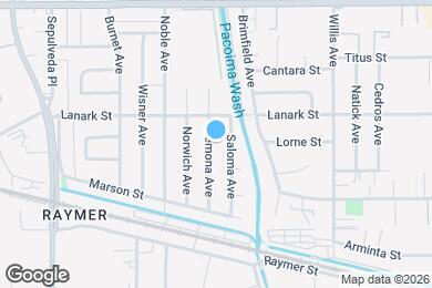 Map image of the property - 8030 Lemona Ave