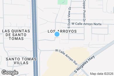 Map image of the property - 18457 S Avenida Arroyo Seco