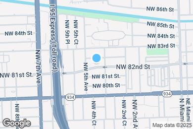 Map image of the property - 431 NW 82nd St