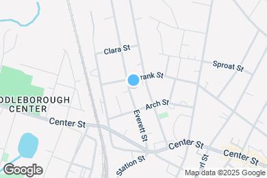 Map image of the property - 53 Everett St