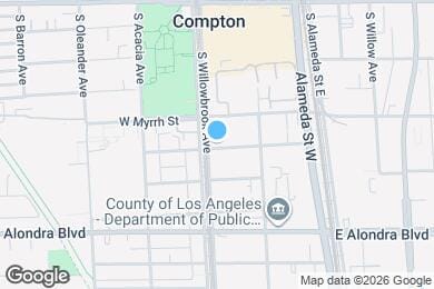 Map image of the property - 107 E Indigo St