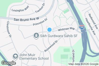 Map image of the property - 2231 Whitman Way