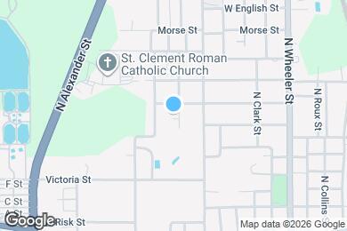 Map image of the property - 911 N Burton St