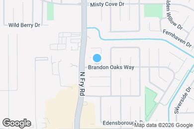 Map image of the property - 20006 Brandon Oaks Way