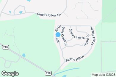 Map image of the property - 2921 Ravine Hill Dr