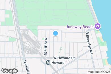 Map image of the property - 7717 N Marshfield Ave
