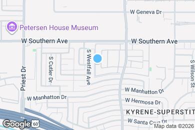 Map image of the property - 3340 S Parkside Dr