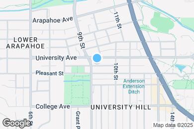 Map image of the property - 920 University Ave