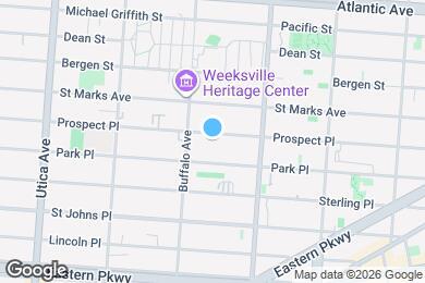 Map image of the property - Room in Shared 2 bed/2 bath home in Crown Heights