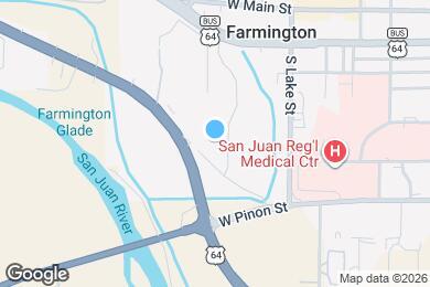 Map image of the property - Cannery Apartments Farmington NM