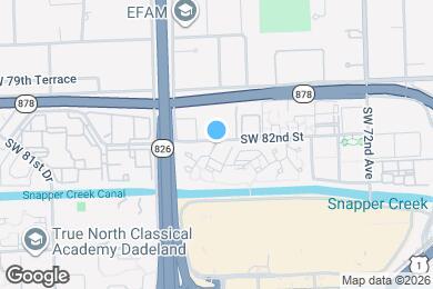 Map image of the property - 7570 SW 82nd St