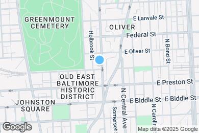 Map image of the property - 1404 Aisquith St