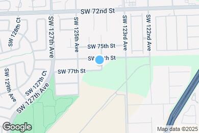 Map image of the property - 12401 SW 77th St
