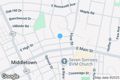 Map image of the property - 422 N Race St