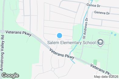 Map image of the property - 3211 Briar Chapel Dr