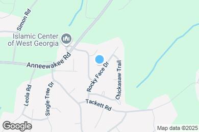 Map image of the property - 4150 Rocky Face Dr