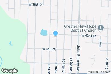 Map image of the property - 4204 Elam St