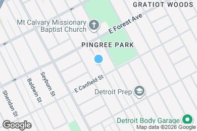 Map image of the property - 4489 Seminole St
